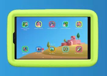 Samsung and AT&T unveiled the Galaxy Tab A7 Lite Kids Edition with a protective case and built-in entertainment and educational content