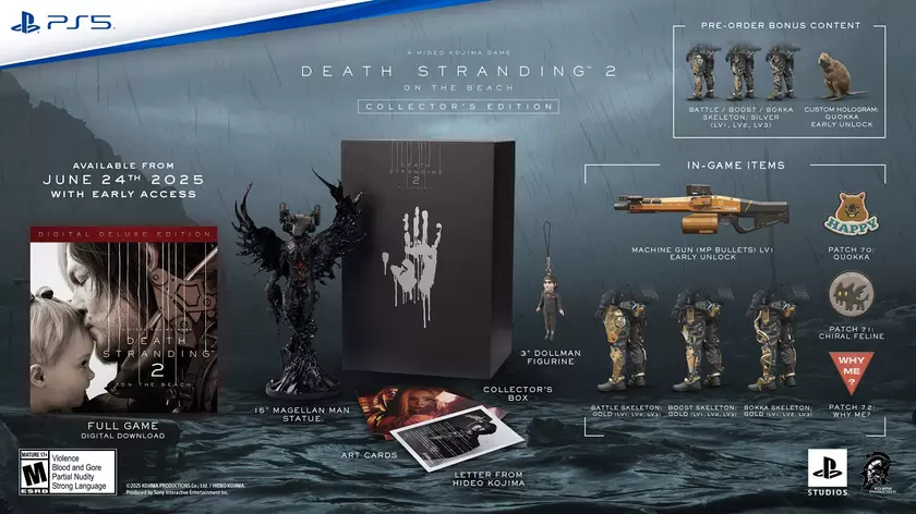 Коллекционное Издание Death Stranding 2: Взгляд на Постер