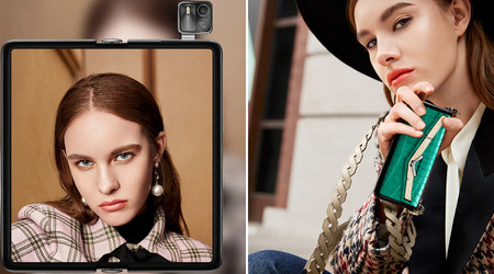 Vertu Ayxta Fold 3 is a bendable smartphone with a flip-up camera and alligator skin for $8,000