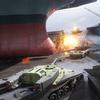 Screenshot from the game World of Tanks: HEAT without the interface
