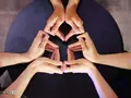 Гипнотический калейдоскоп пальцами рук