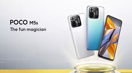 POCO M5s: a copy of the Redmi Note 10S with AMOLED screen, Helio G95 chip, IP53 protection, NFC and a battery of 5000 mAh for a special price