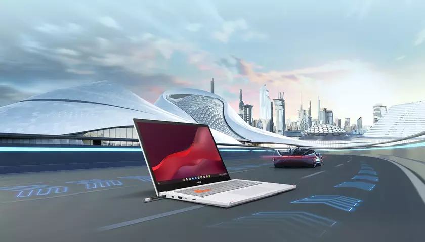 ASUS представила игровой Chromebook Vibe CX34 Flip с чипом Intel Alder Lake, 144-Гц дисплеем и защитой MIL-STD-810H