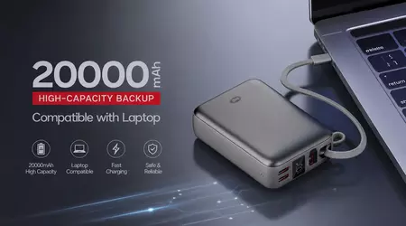 itel Zeno : une batterie externe avec câble intégré et charge 45 W pour ordinateurs portables