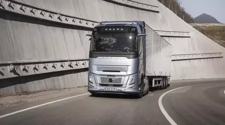 Volvo Trucks introduced the stop/start system on trucks for the first time