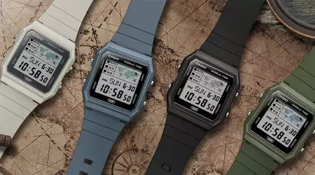 Новий Casio LF-30W-1A з мапою світу з’явився в магазинах Європи