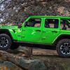 Miniature Jeep Wrangler in Mojito Green colour