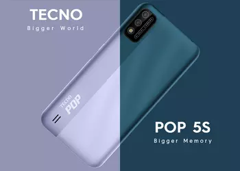 Tecno Pop 5S: 5.7-inch screen, dual camera and Android Go Edition on board for $108
