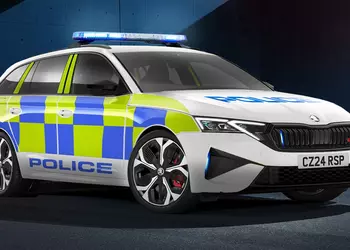 Škoda Octavia vRS готова для полицейских автопарков