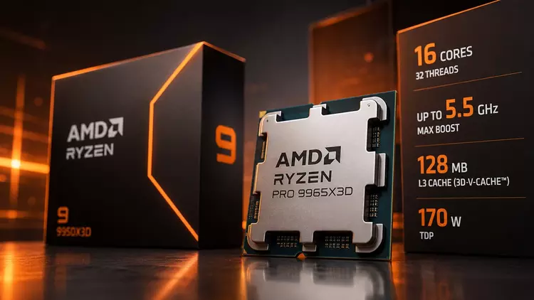 AMD Ryzen 9 PRO 9965X3D : ...
