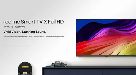 realme is preparing to release a line of Smart TV X Full HD TVs with screens up to 43″, MediaTek chip and 24W speakers