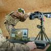 Virtual training on large-calibre weapons