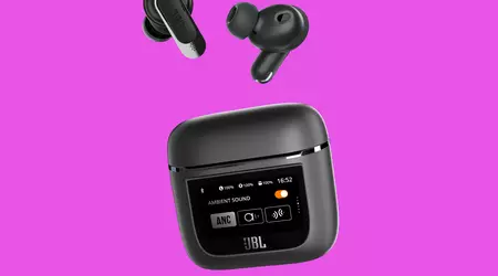 JBL Tour Pro 2: Bluetooth 5.3, up to 40 hours of battery life, and a 1.45″ touchscreen case