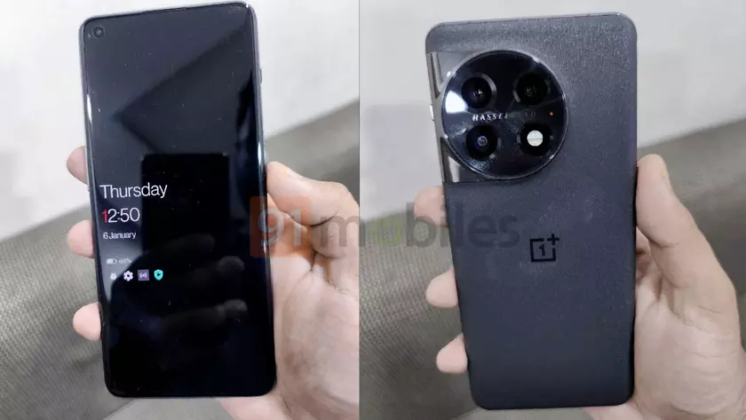 OnePlus 11 появился на живых изображениях с камерой Hasselblad и дисплеем с изогнутыми краями