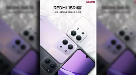 Анонсовано Redmi 15R 5G — бюджетний смартфон з Dimensity 6300 і 6000 мА·г акумулятором