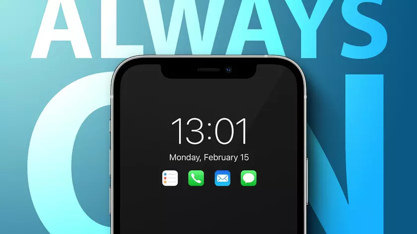 Не только 120 Гц: iPhone 13 получит поддержку режима Always-on Display. Он будет работать, как на Apple Watch