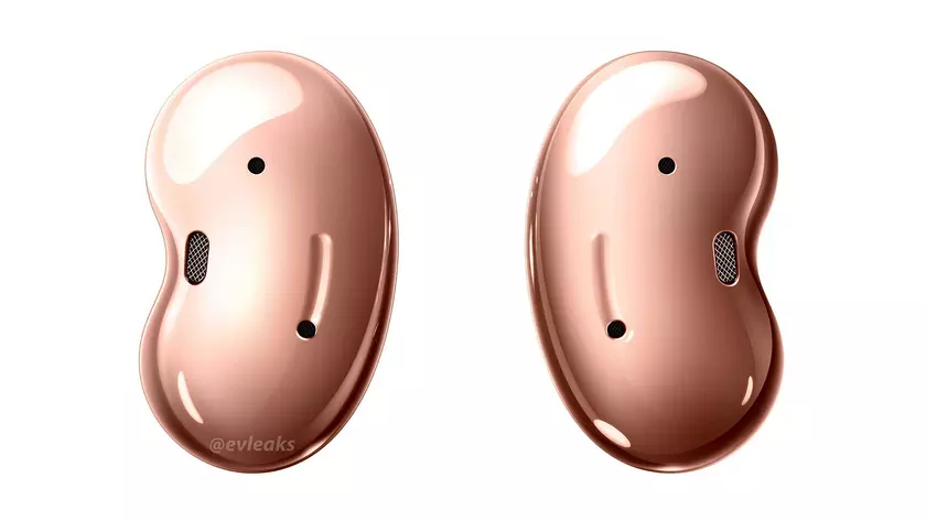Evleaks опубликовал официальные рендеры TWS-наушников Galaxy Buds Live в трёх расцветках
