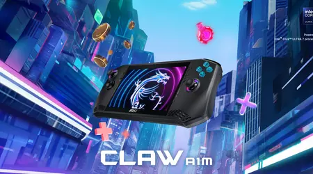 Конкурент Steam Deck, ASUS ROG Ally та Lenovo Legion Go: MSI показала на CES 2024 ігрову консоль Claw A1M