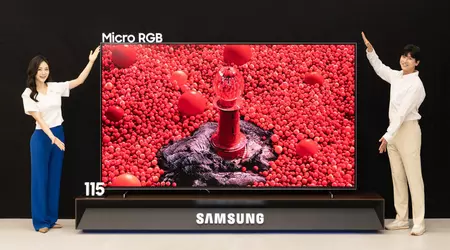 Give me two! Samsung has unveiled the world's first Micro RGB technology TV with a 115″ diagonal and a price tag of $32,500 