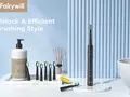 Fairywill Sonic Electric Toothbrush E11: электрощётка с быстрой зарядкой, защитой IPX7 и 8-ю сменными насадками в комплекте за $16