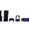 PlayStation 5 accessories in black