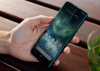 Nokia 5.3 appeared on the new "live" image with the quad-cam, in green coloring