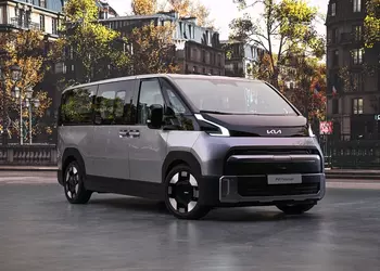 460 км запаса хода: Kia показала серийный электрофургон PV7