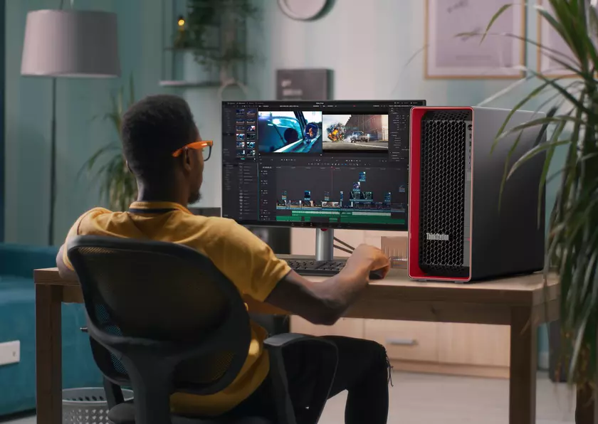 Lenovo представила рабочую станцию ThinkStation P8 с процессорами AMD Ryzen Threadripper PRO 7000 WX и тремя видеокартами NVIDIA RTX 6000