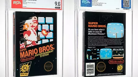 Une cartouche Super Mario Bros. de 1985 vendue 3 millions de dollars aux enchères