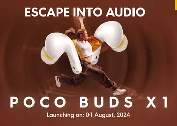 It's official: Xiaomi will unveil the POCO Buds X1 TWS headphones on 1 August