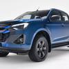 Зображення Isuzu D-Max EV у Norwegian Blue з чорними акцентами