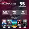 Мініатюра презентації Steam Replay 2025