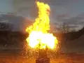 Как выглядят 100 000 горящих бенгальских огней