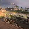 Screenshot from the game World of Tanks: HEAT without the interface