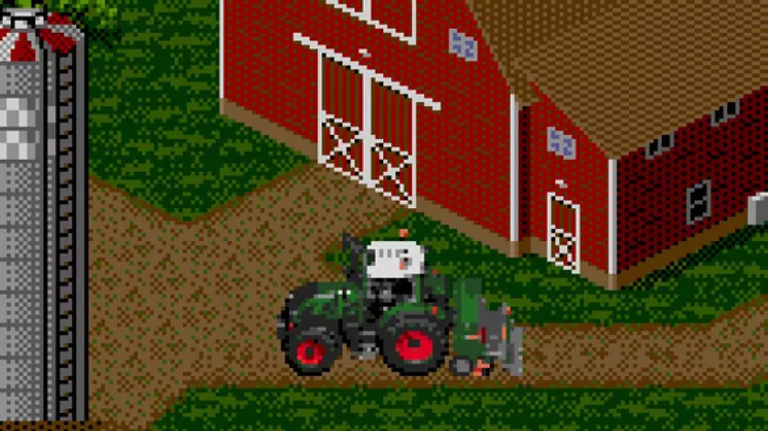 Увлекательный Взгляд на Farming Simulator: Очарование 16-битной Эпохи