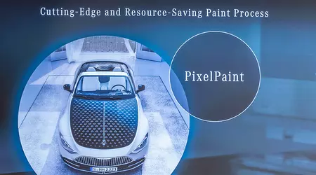 Mercedes-Benz launches PixelPaint - an analogue to inkjet printing for customised orders