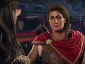 В Assassin’s Creed: Odyssey можно солгать и затащить персонажа в постель