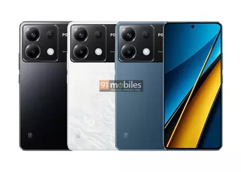POCO X6 5G revealed in a pre-announcement video: two colours, triple camera, 67W charging and included case