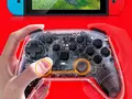 Прозрачный геймпад Baseus для Nintendo Switch