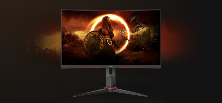 AOC AGON CG27G2S/BK: игровой монитор с изогнутым экраном и частотой обновления 165 Гц