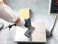 Дисплей Oukitel K10000 Pro против дрели (видео)