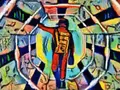 2001: Космическая Одиссея в стиле Пикассо
