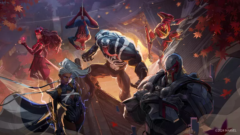 Битва стилей: впечатляющее искусство Marvel Rivals