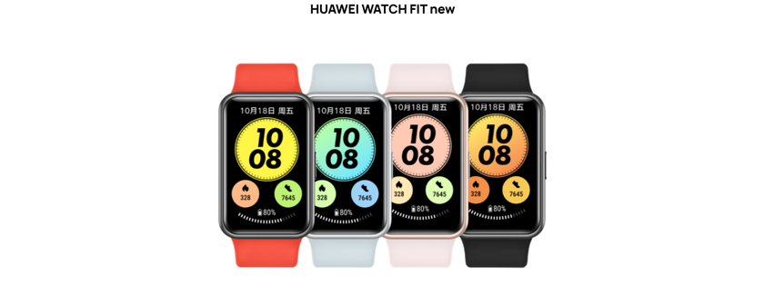 Huawei Watch Fit new – AMOLED 1,64”, GPS, NFC, SpO2 и защита от воды по цене $125