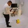 Ballie robot assistant with projector