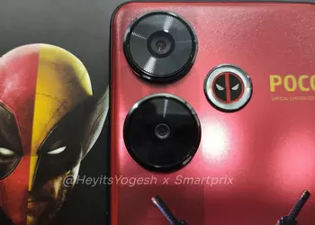 The first image of the exclusive POCO Deadpool Edition smartphone, which will be announced as early as 26 July, has surfaced