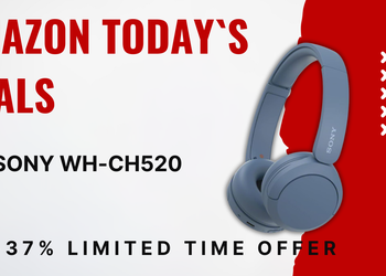 Sony WH-CH520 Wireless Headphones – Now $22 Off!