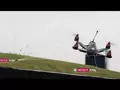 Дрон потягался в скорости со спорткаром Nissan