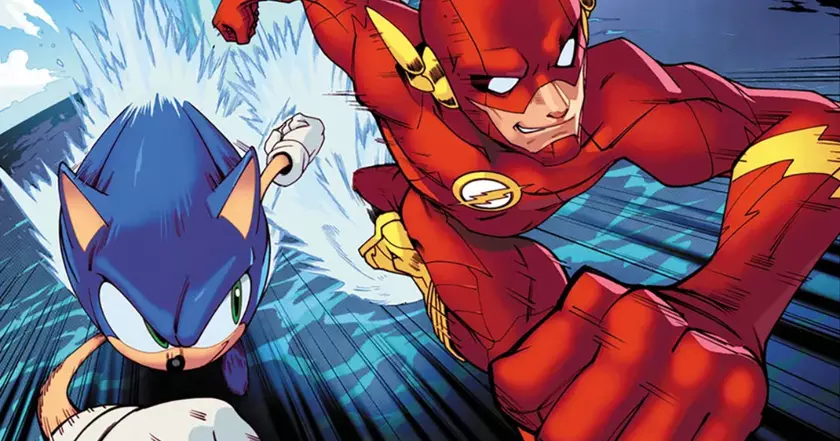 Звездный кроссовер: Sonic врывается во вселенную DC