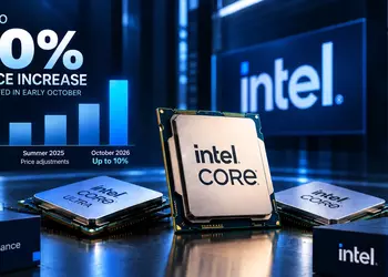 Intel снова повышает цены: в октябре процессоры Core Ultra станут дороже